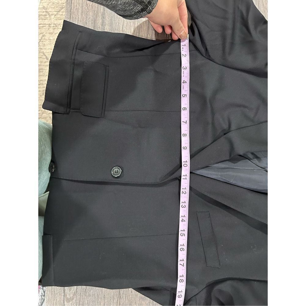 Boss Hugo Boss Two Button Single Breasted Sport Coat Blazer Navy Blue Size 42R - Picture 11 of 15